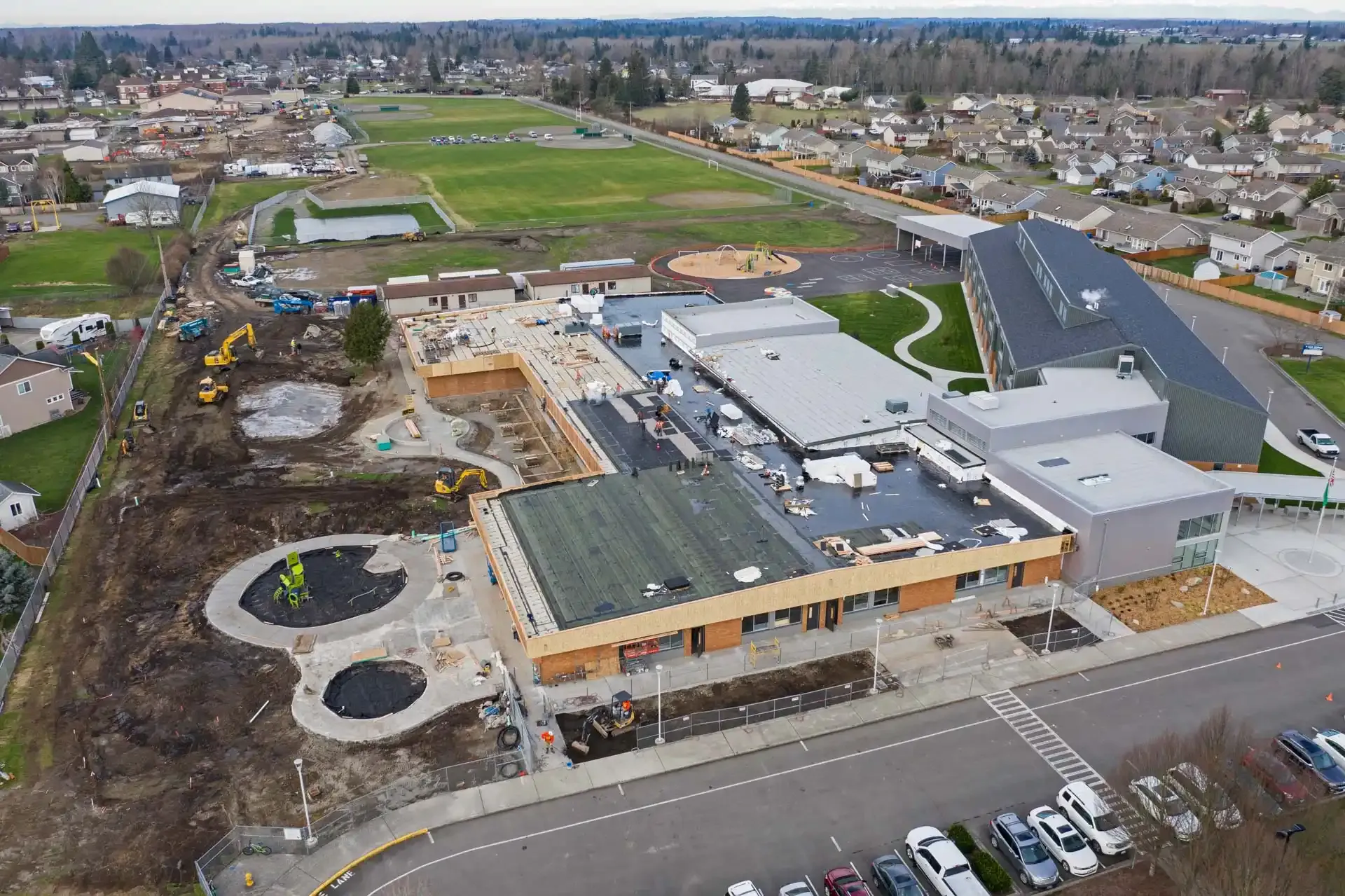 Photo of the last portion of the remodel project, finishing up the 'A-wing'. Photo of the last portion of the remodel project, finishing up the 'A-wing'.